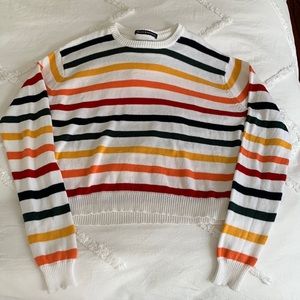 Colorful Striped Brandy Melville Sweater